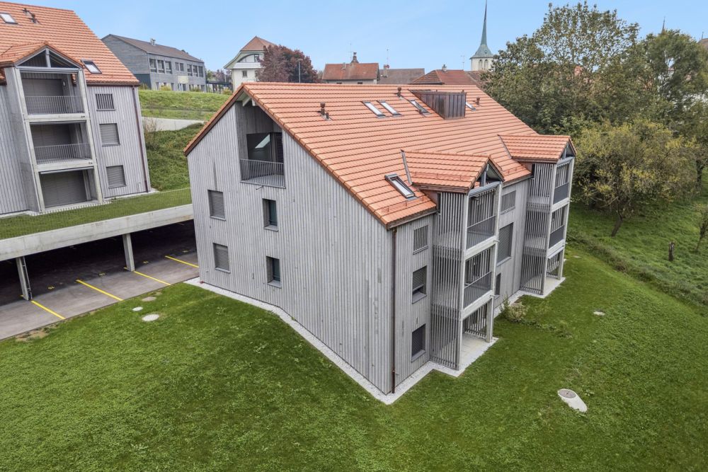 Appartement de 3,5 pièces La Chenalleta St-Aubin (FR) - Vue du projet