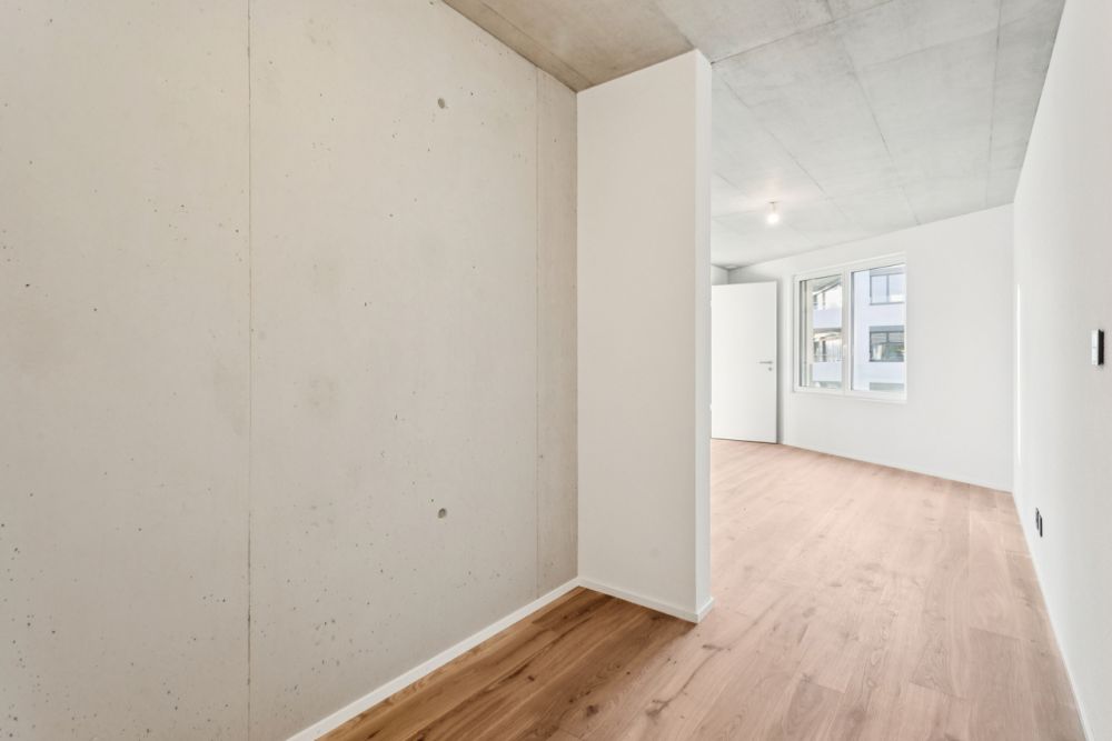 EXCLUSIVITE ! Magnifique appartement neuf de 3.5 pces à Belfaux - Dressing dans chambre 2 / Ankleidezimmer in Zimmer 2 / Dressing room in bedroom 2