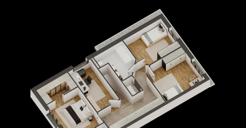 Collombey, nouveau projet d'une villa de 5.5 pièces - Maison jumelée 5.5 pièces - image - 6