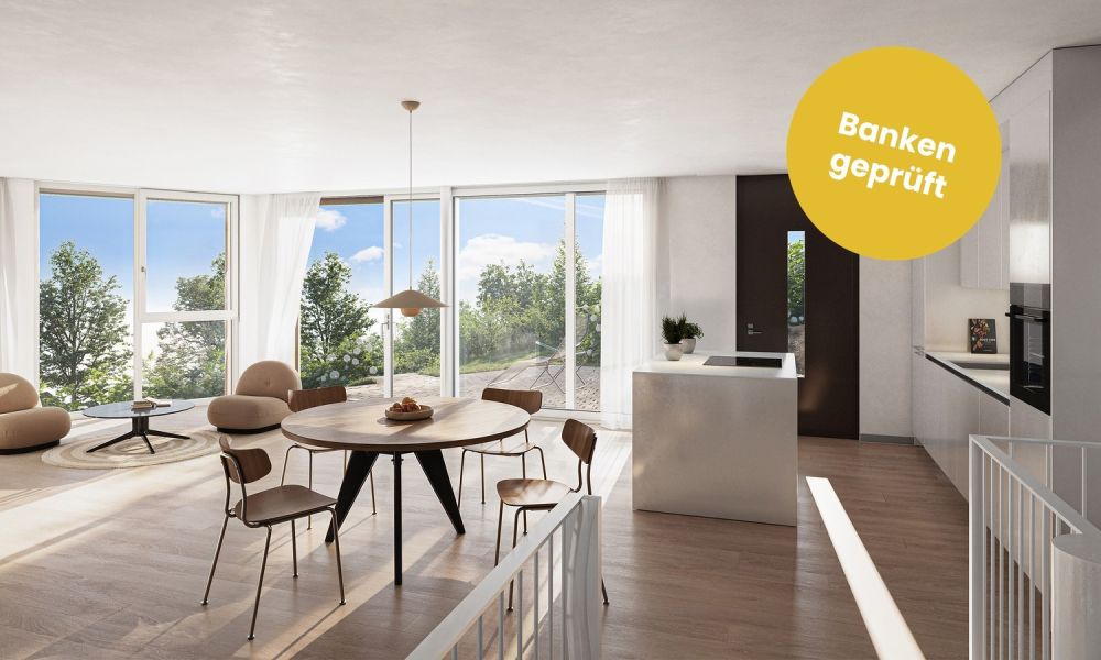 MAISONETTE MIT PRIVATER GARTEN-OASE - Visualisierung