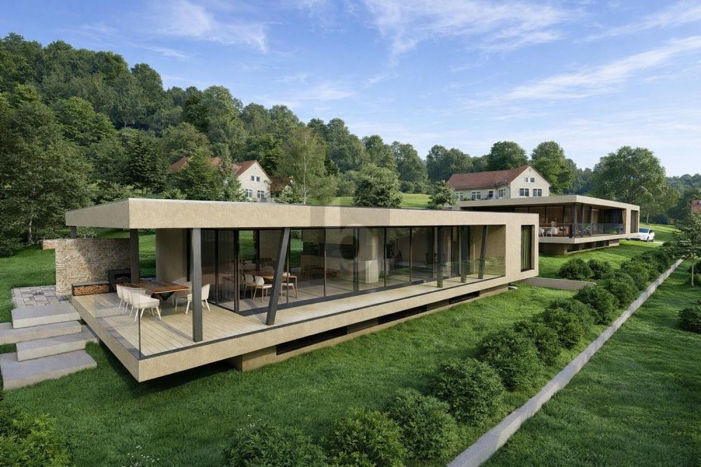 MIT ATRIUM, SÜDHANGLAGE UND FLEXIBLEM GRUNDRISS -  Bild 1
