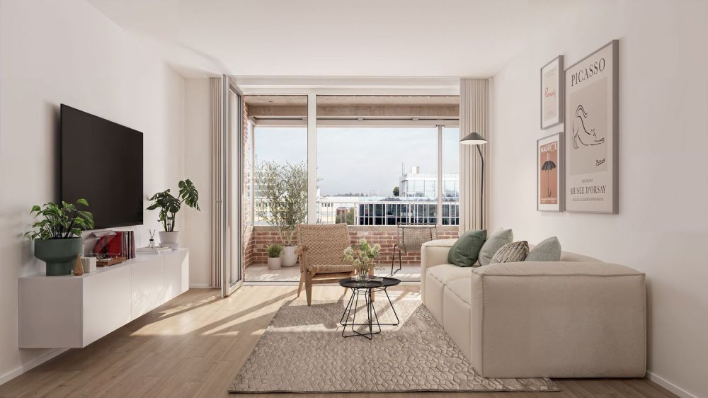 Letzte 2.5 Zimmerwohnung an exzellenter Lage: Lichtdurchflutete Wohnung mit zwei Balkonen -  Bild 3