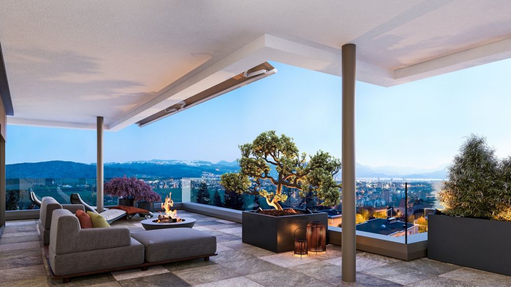VILLA PANORAMA – Exklusive Neubau-Villa mit unverbaubarer See- und Bergsicht in Baar -  Bild 2