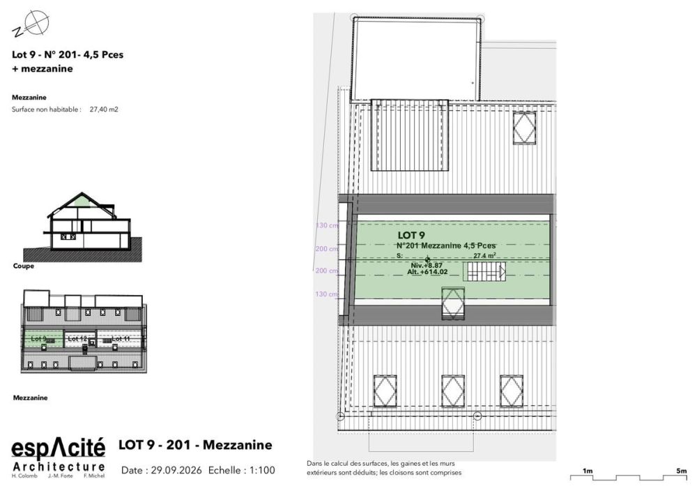 Lot n9 - Appartement neuf de 4.5p + mezzanine au coeur de Cheseaux-sur-Lausanne -  Bild 7