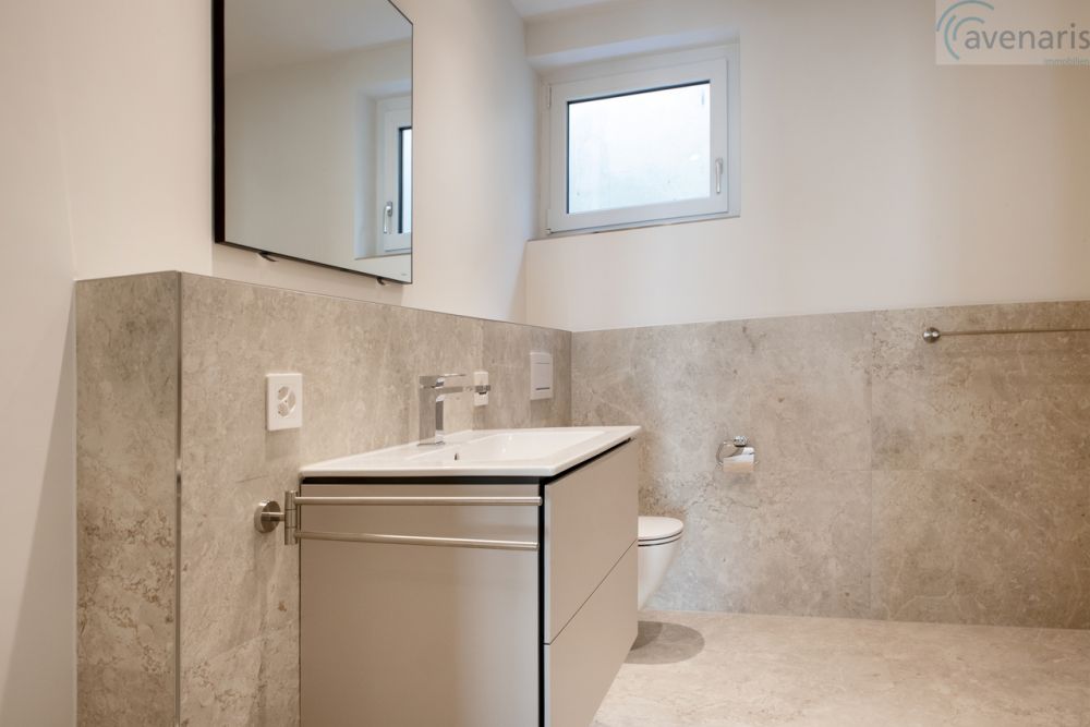 Neubau: Ein Doppeleinfamilienhaus ist noch frei - Badezimmer