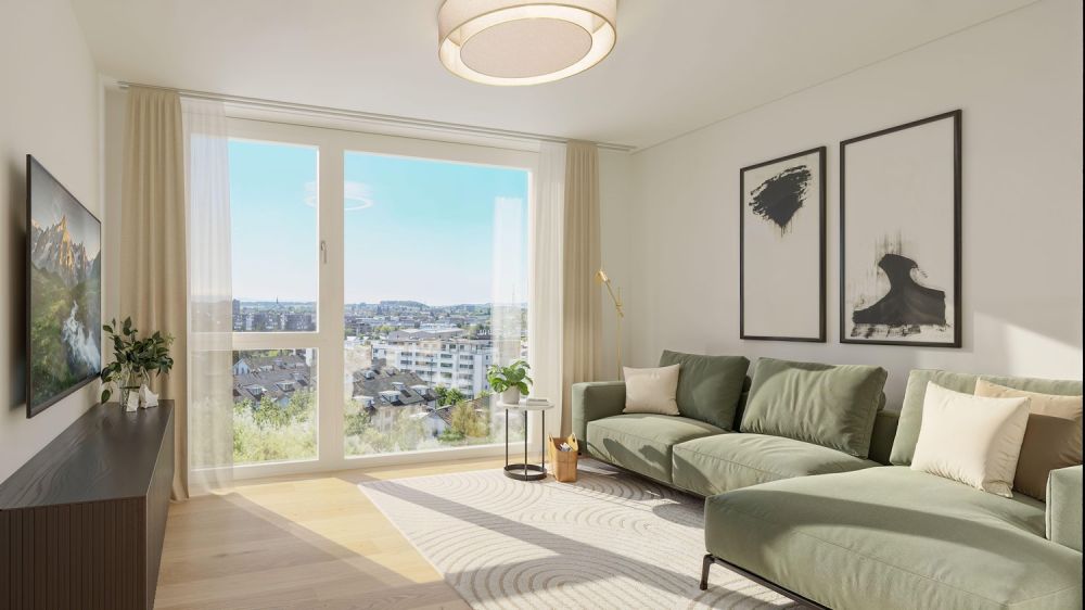 3½-Zimmer-Eigentumswohnung zwischen urbaner Nähe und natürlicher Ruhe. -  Bild 3