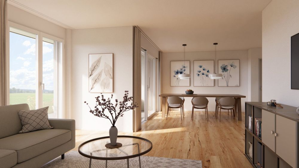 4.5-Zimmer-Neubau-Gartenwohnung in Opfershofen TG -  Bild 2