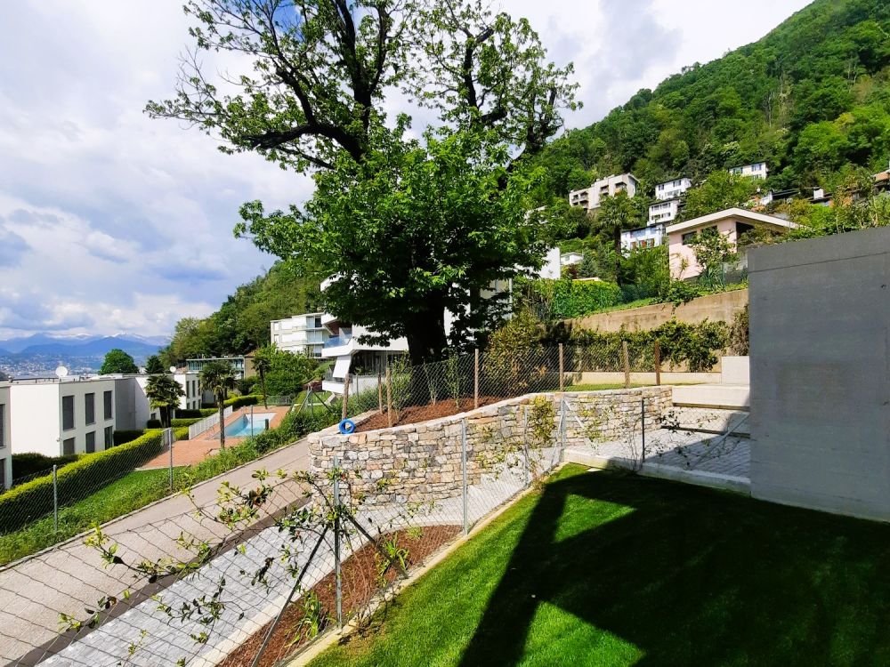 NUOVO APPARTAMENTO 2.5 LOCALI, AMPIO GIARDINO E VISTA LAGO -  Bild 10