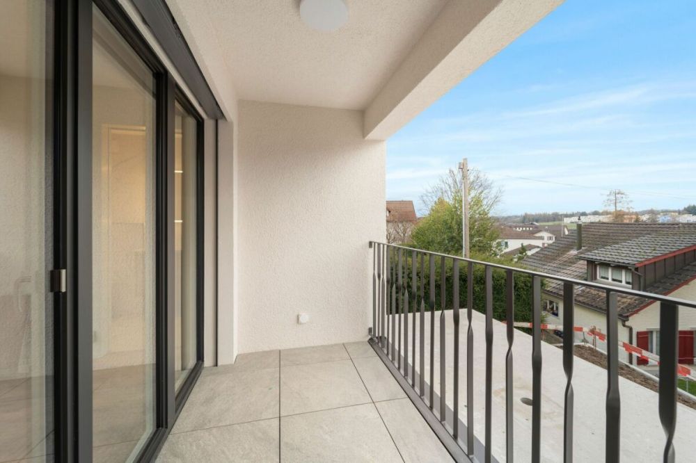 5,5 Zimmer-Doppeleinfamilienhaus - Balkon vom Schlafzimmer