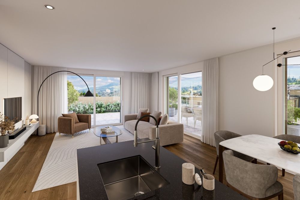 FeldResidenz Richterswil: stilvoll wohnen zwischen See und Stadt - Walde Immobilien AG