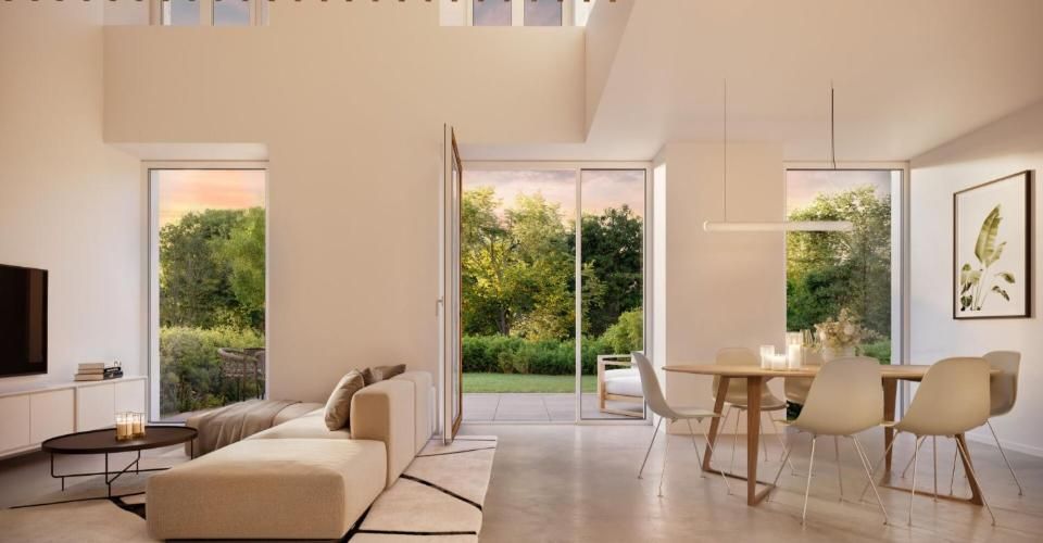 Au Bord des Berges - Villa mitoyenne de 4,5 pièces aux lignes élégantes et lumineuses - Maison contiguë 4.5 pièces - image - 4