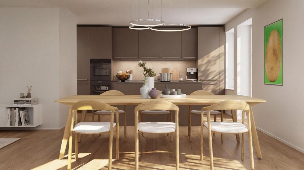 2,5-Zimmer-Umbau-Eigentumswohnung mit Privatsphäre in Lüterswil (Bucheggberg) -  Bild 2