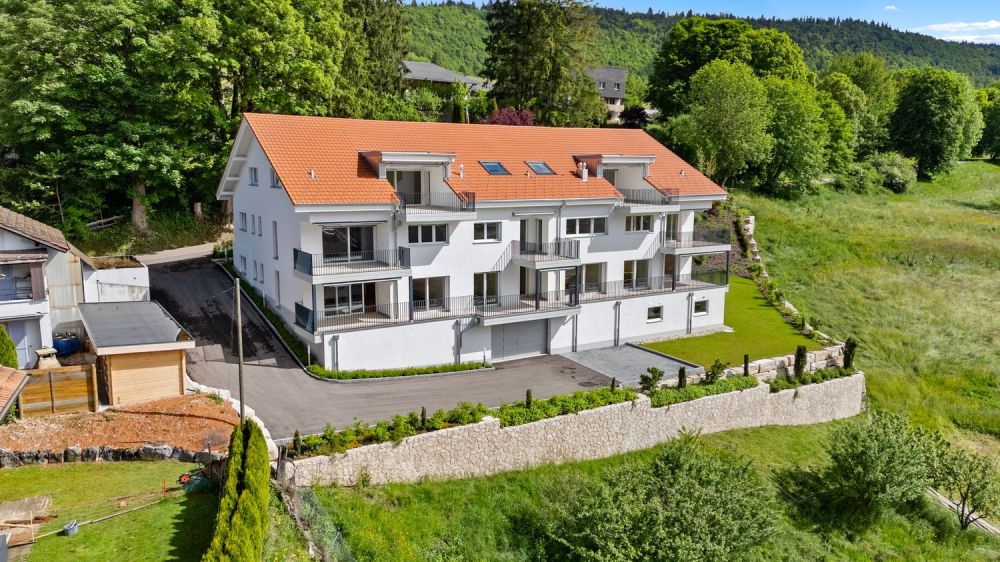 Traumhafte 4.5-Zimmer-Neubau Attikawohnung in Tramelan -  Bild 1