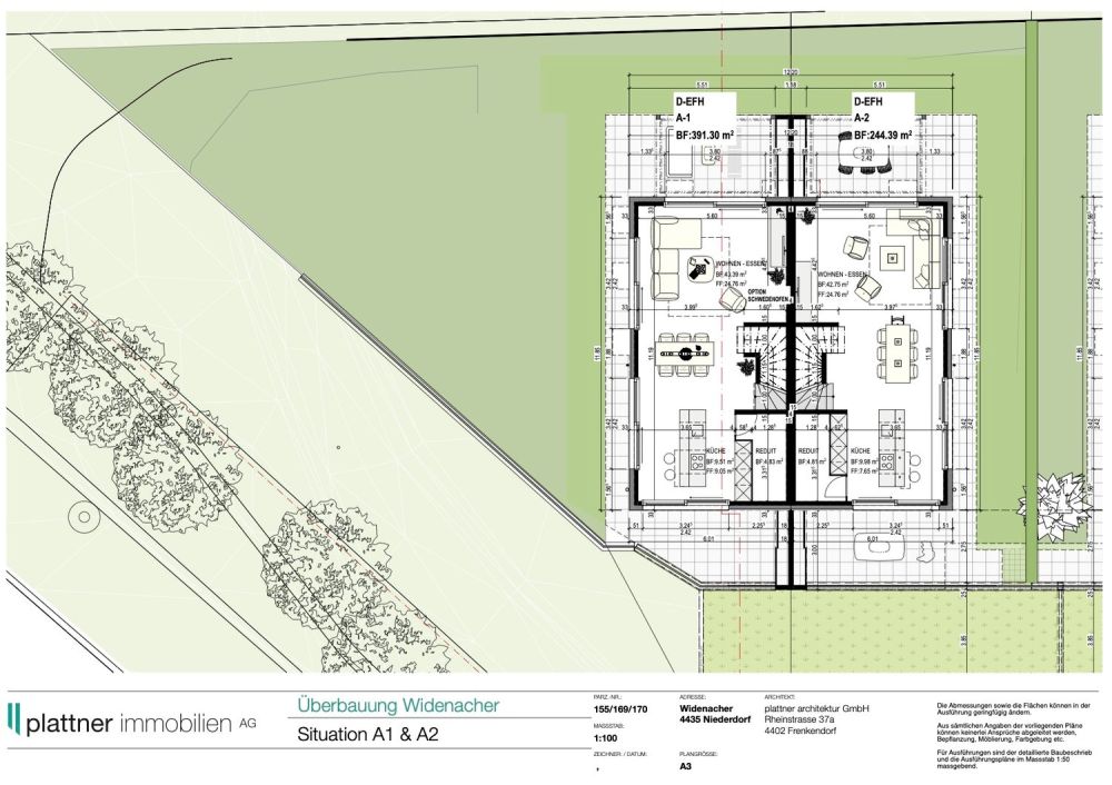 5.5-Zimmer-Doppeleinfamilienhaus Haus A2 Niederdorf -  Bild 7