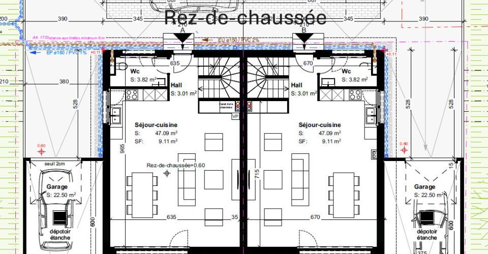 Maison Jumelle sur plan - 5.5 pièces - Sous-sol - Jardin - Garage - Maison jumelée 5.5 pièces - image - 11