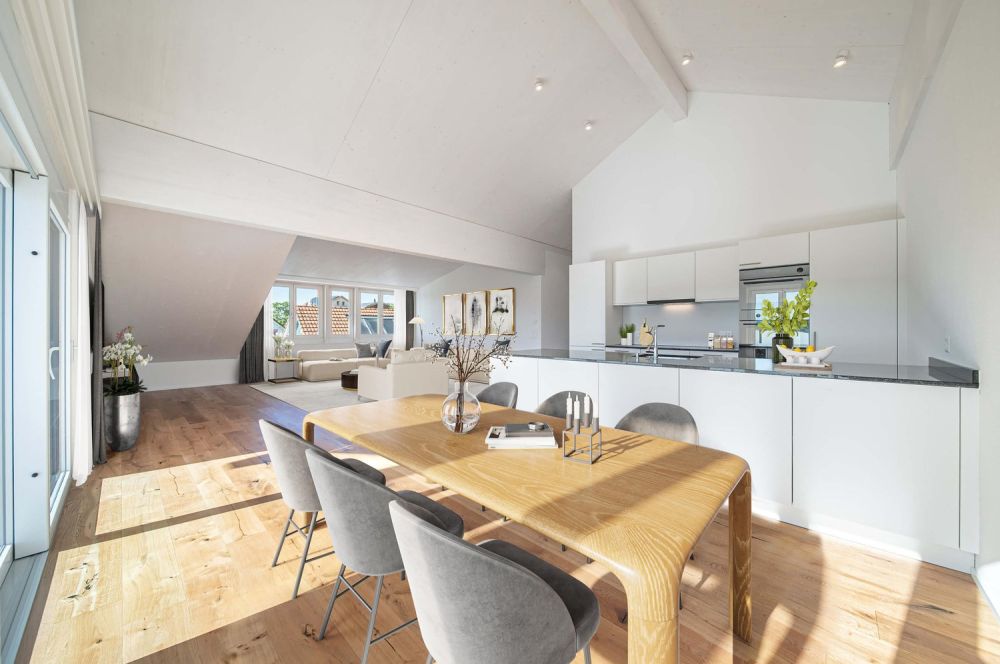 Exklusive 4.5 Zimmer-Dachwohnung - Bild 2