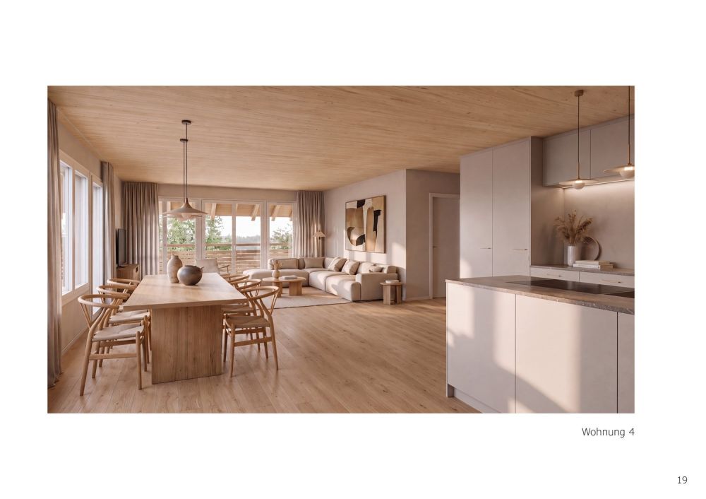 4.5-Zimmer Boutique-Eigentumswohnung im Bauernhaus-Stil - Hasle b.Burgdorf -  Bild 1