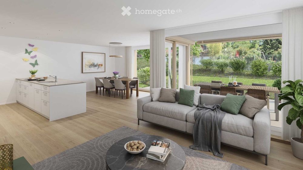 2 DEFH, 5.5-Zimmer-Doppeleinfamilienhäuser - Bogenstrasse 1 Sarmenstorf -  Bild 4