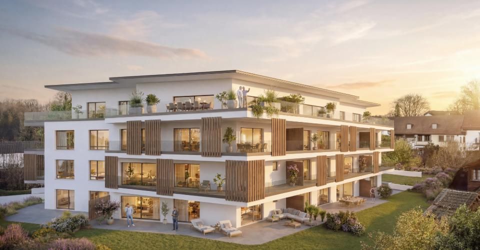 Magnifique Attique de 4.5 pièces avec une grande terrasse - Attique 4.5 pièces - image - 1