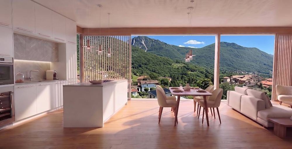  Moderna casa di nuova costruzione in Capriasca - ET055 -  Bild 2