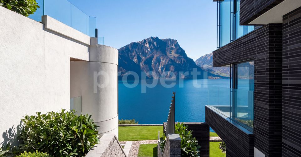 Vespera Terrasse I · 5.5 Zimmer, Seesicht, Infinitypool · Neubau in Weggis - Appartement terrasse 5.5 pièces - image - 10