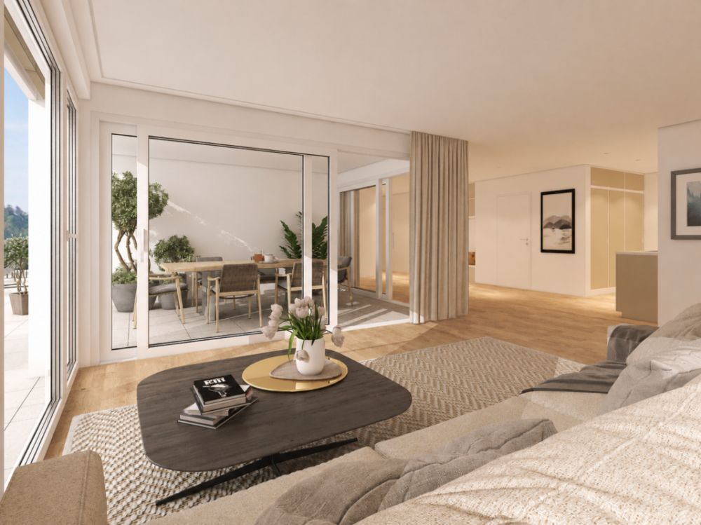Erstbezug: Neue 4½-Zimmer-Terrassenwohnung zu verkaufen -  Bild 1
