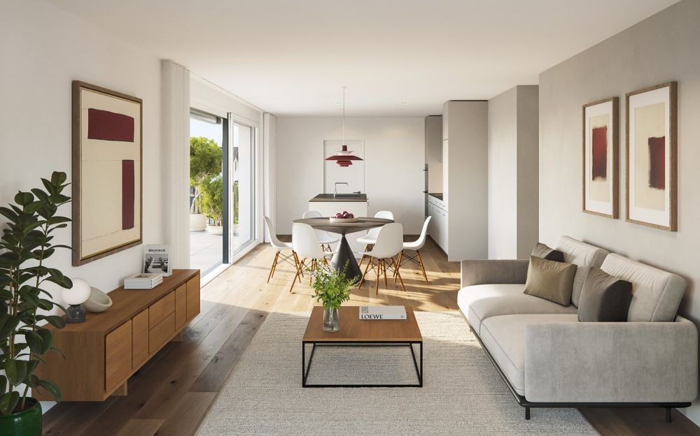 "Holtengraben" - Wohnen im Zentrum von Gränichen - Innenvisualisierung