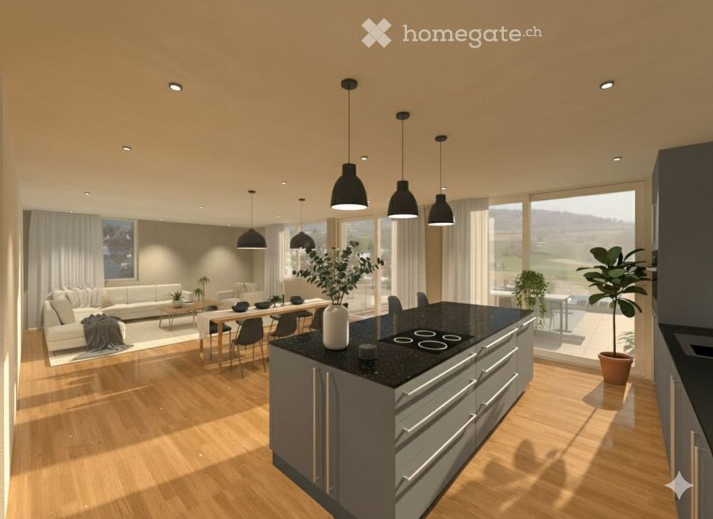 modernes 5.5-Zimmer-Terrassenhaus in Ehrendingen, Neubau (letzte von 6 Wohneinheiten) - Bild 2