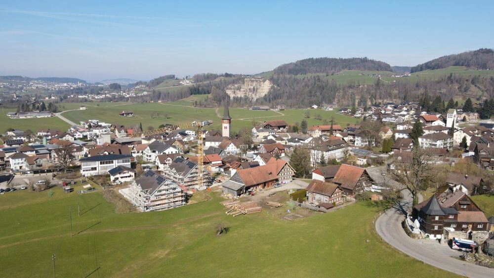 Ruhig und sonnig  schönes Wohnen im Dorf Ganterschwil - Umgebung