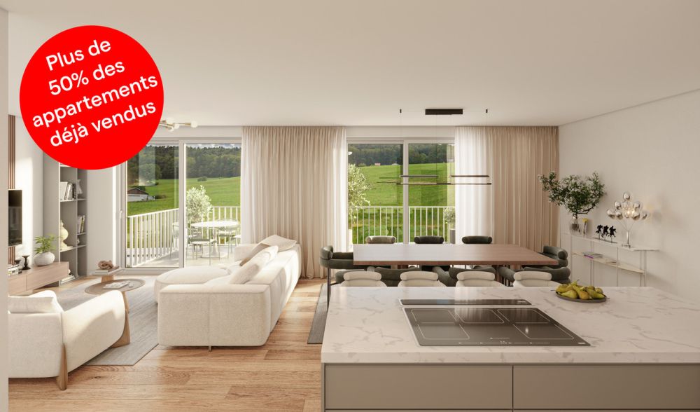 Praz Melley - Lot A5 - Magnifique appartement de 3.5 pièces neuf - Bild 1