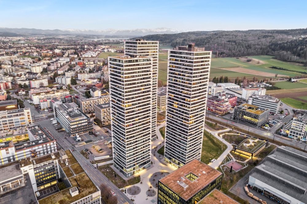 Exklusive Eigentumswohnung mit Panoramaaussicht im 23. Stock des Hauses C der Three Point-Wohntürme -  Bild 2