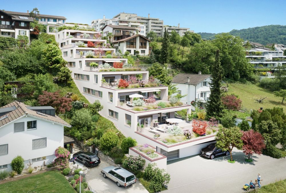 Neue exklusive Terrassen-Eigentumswohnungen an Top-Wohnlage in Nussbaumen -  Bild 3