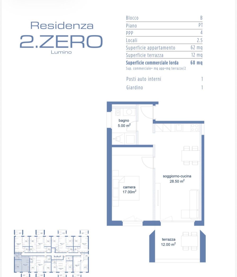 Appartamento 2.5 locali di nuova costruzione a Lumino – Residenza 2.ZERO -  Bild 2