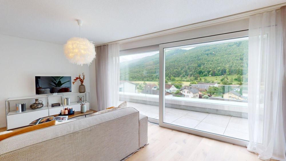 Letzte Attikawohnung mit Sicht in den Naturpark Thal - Residenz Jurablick -  Bild 1