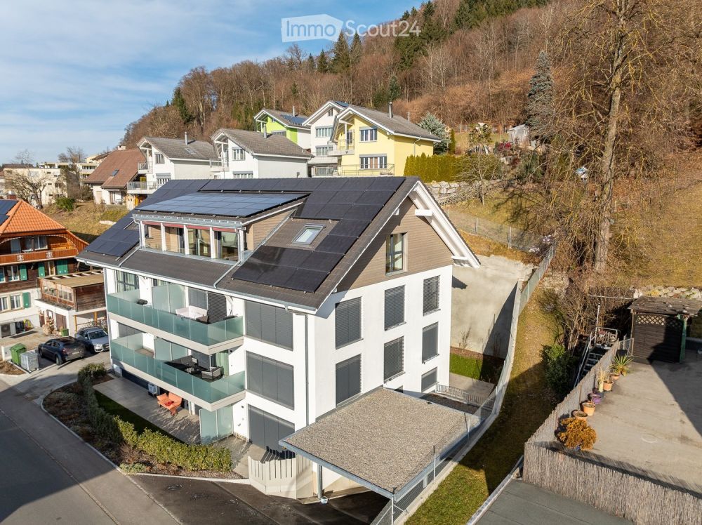 Wohnen mit Weitblick über den Dächern von Heimberg -  Bild 2