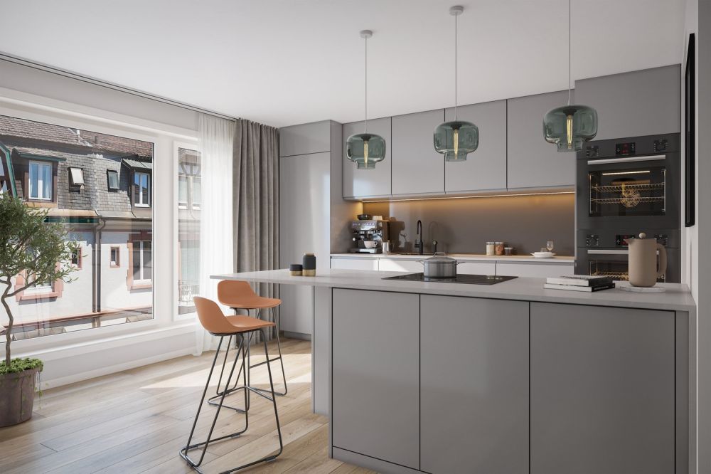 Exklusive 3.5-Zimmer-Attikawohnung mit Panoramablick, Dachgarten und sep. Studio - Bild 5