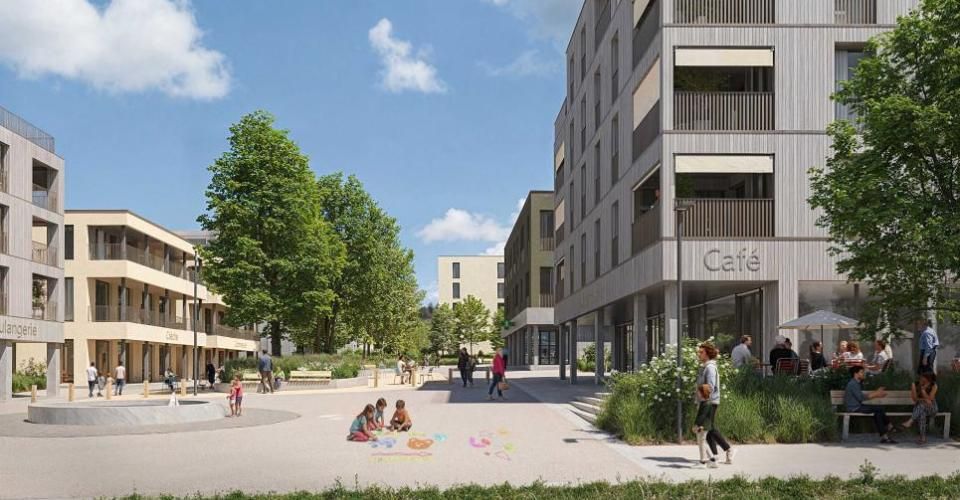 OPPORTUNITÉ ! MINERGIE, NEUF AVEC VUE DÉGAGÉE ! - Appartement 4.5 pièces - image - 1