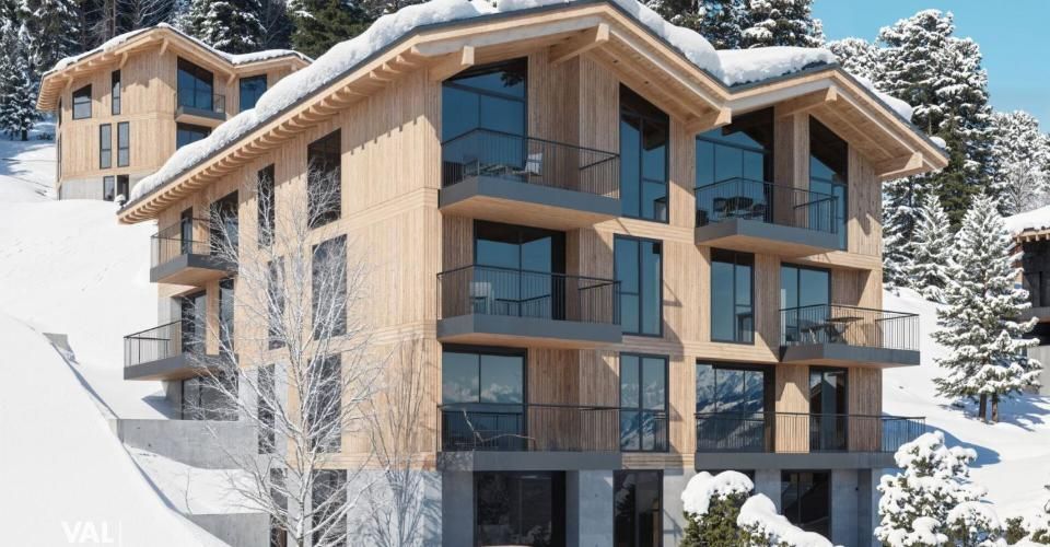 Residenz Le Roc: Luxuriöse Wohnungen mit 5-Sterne-Komfort und Bergpanorama - Appartement 3.5 pièces - image - 2