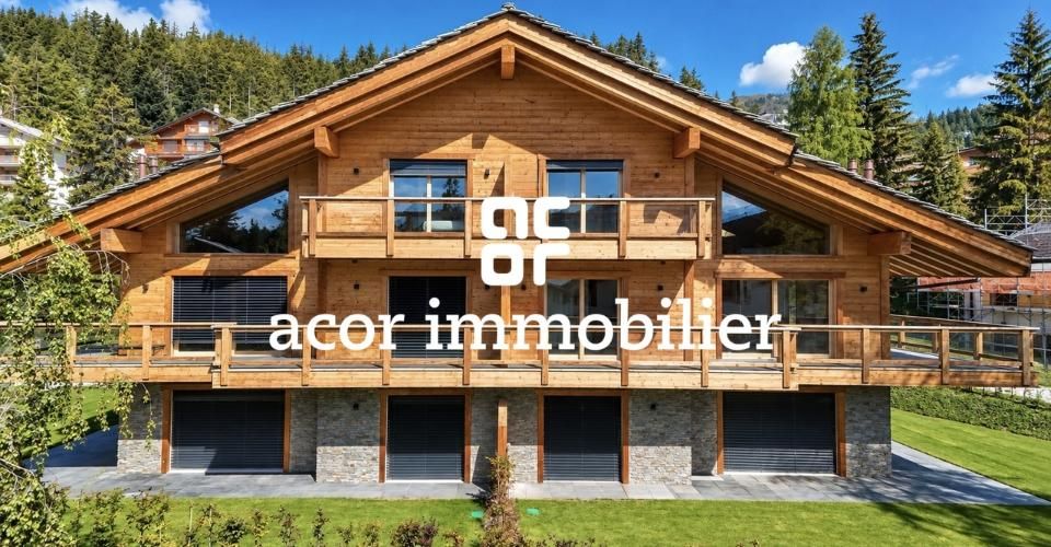 CRANS – DUPLEX NEUF DE 282 M² – RÉSIDENCE PREMIUM AVEC SPA & WELLNESS - Appartement 4.5 pièces - image - 1