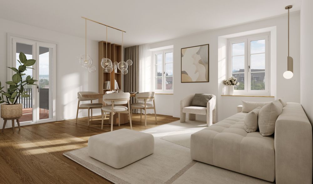 «Horizon Hill» - Tradition trifft Moderne - Wohnung