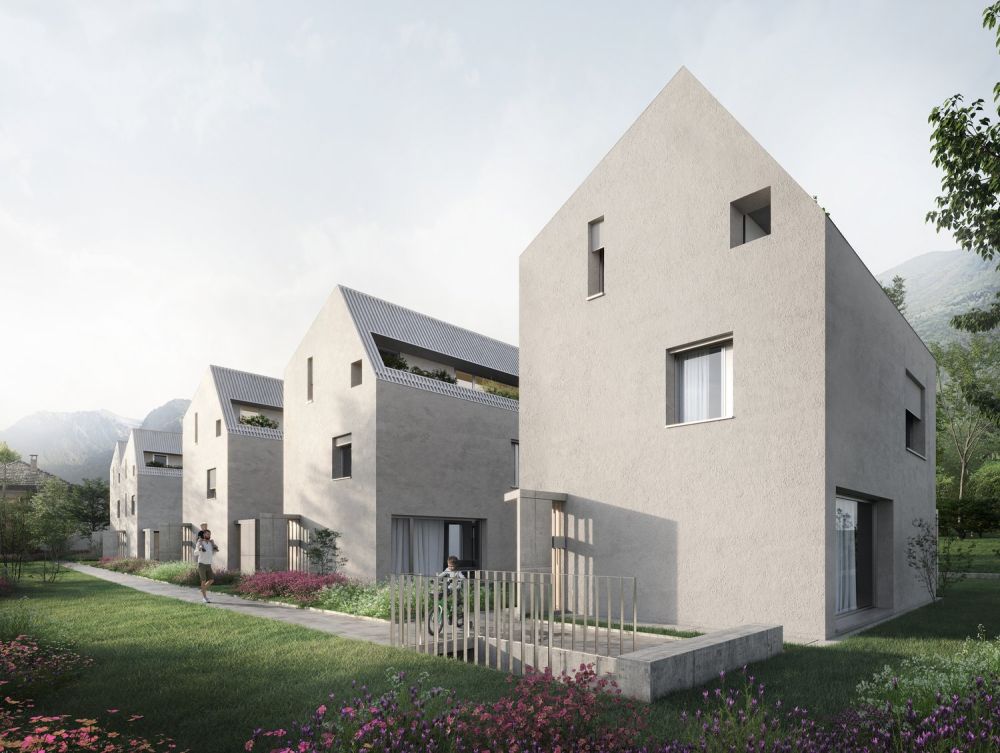 Residenze Amarillys - Villette moderne e accoglienti di 5 locali con giardino a Roveredo (GR) - Bild 1