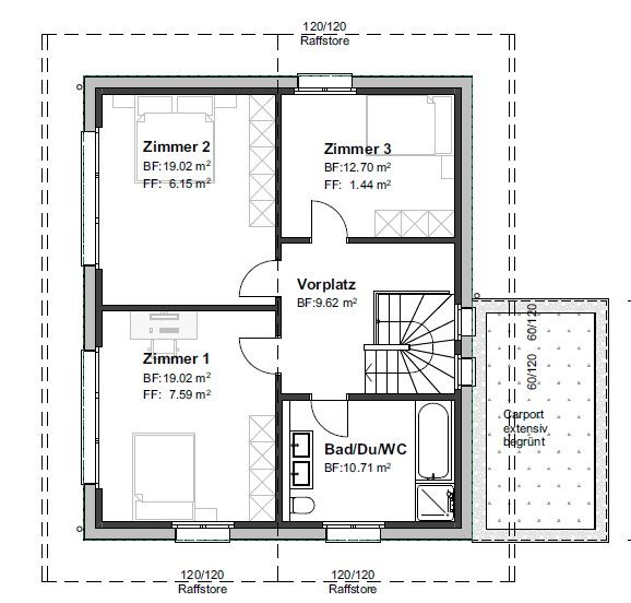 Modernes Einfamilienhaus mit 5.5 Zimmern in Messen - Bild 4