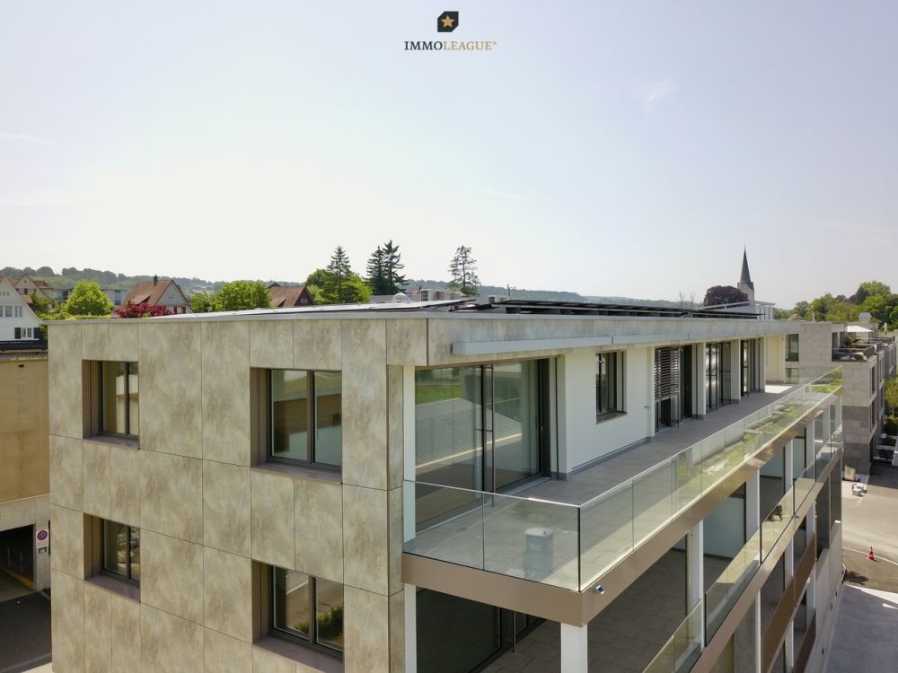 Exklusive Attikawohnung der Extraklasse. - Exklusives Wohnerlebnis über den Dächern von Tägerwilen.