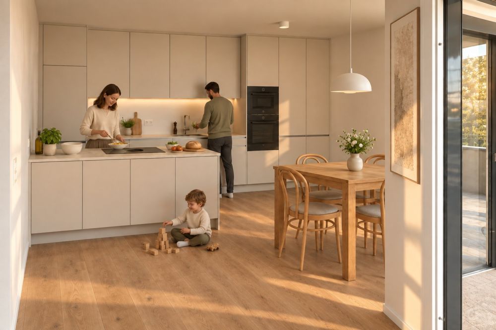 4.5-Zimmer-Gartenmaisonette - 135 m² Wohnfläche auf zwei Ebenen - Kueche