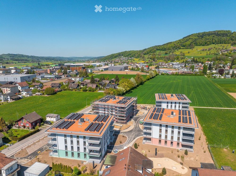 Erstbezug in der neuen Überbauung Sandgass – naturnah wohnen auf Eigentumsstandard -  Bild 1