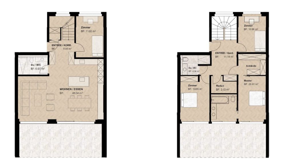 5.5-Zimmer-Maisonette mit Hauscharakter an privilegierter Sonnenlage -  Bild 2