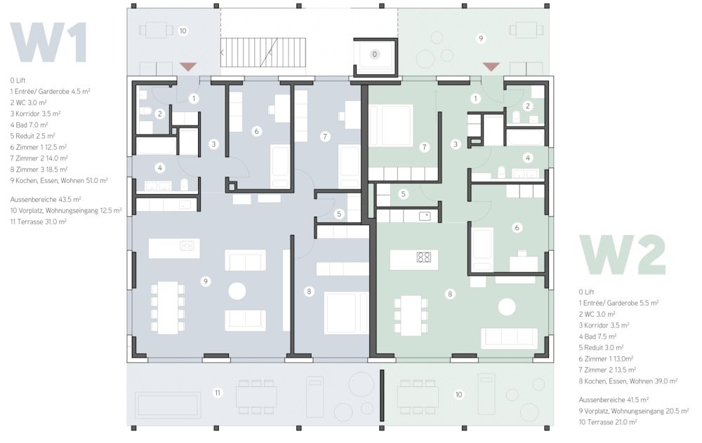 Moderne 4.5-Zimmer-Wohnung Westhöhe in Eschenz mit Seenähe -  Bild 5