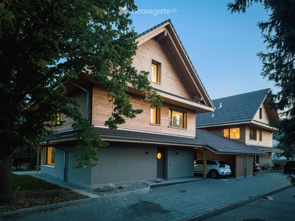 Natürlich wohnen in Mosen: Modernes Holzhaus nahe Hallwilersee -  Bild 11