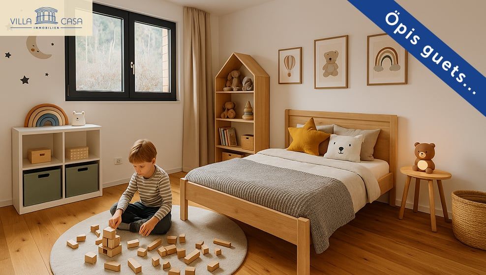 Wo Familienglück beginnt: Kinderfreundliches Einfamilienhaus mit hochw - 25028_Kinderzimmer_EG