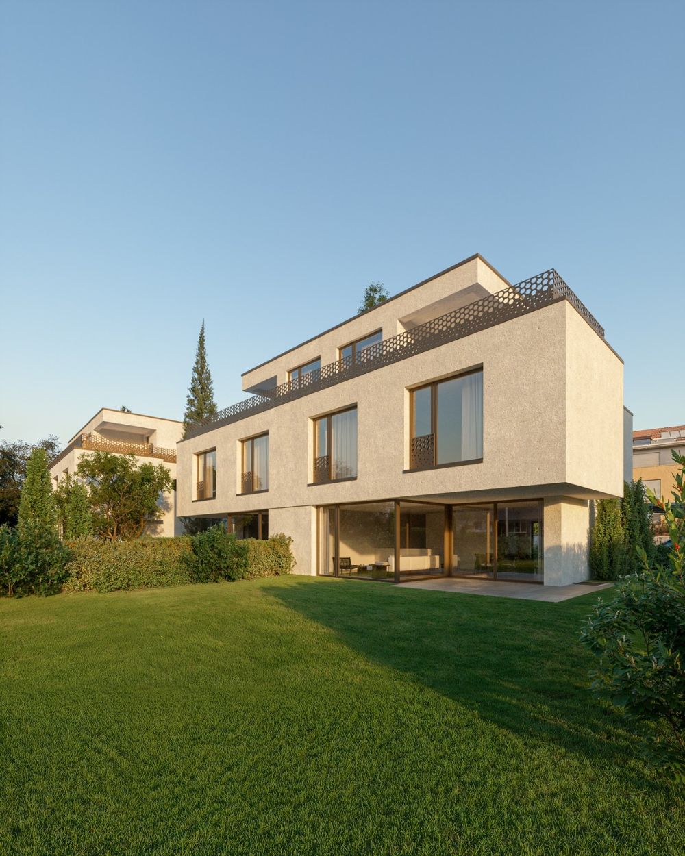 Neubau 5.5 Zimmer-Doppel-Einfamilienhäuser in Heimberg -  Bild 1